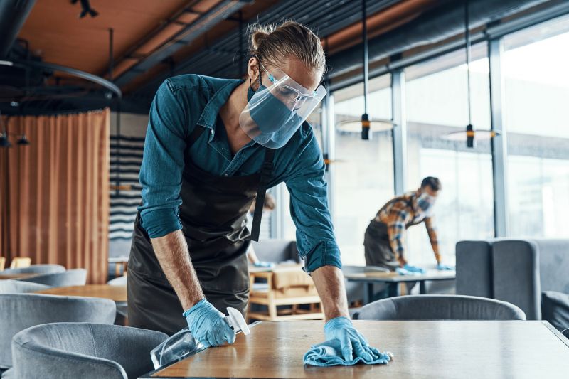 Commercial Kitchen Mopping in Frisco, TX